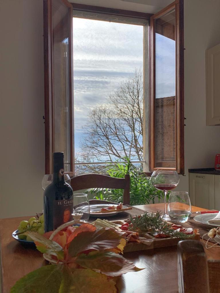 House With A View In Tuscany San Gusme Exteriör bild