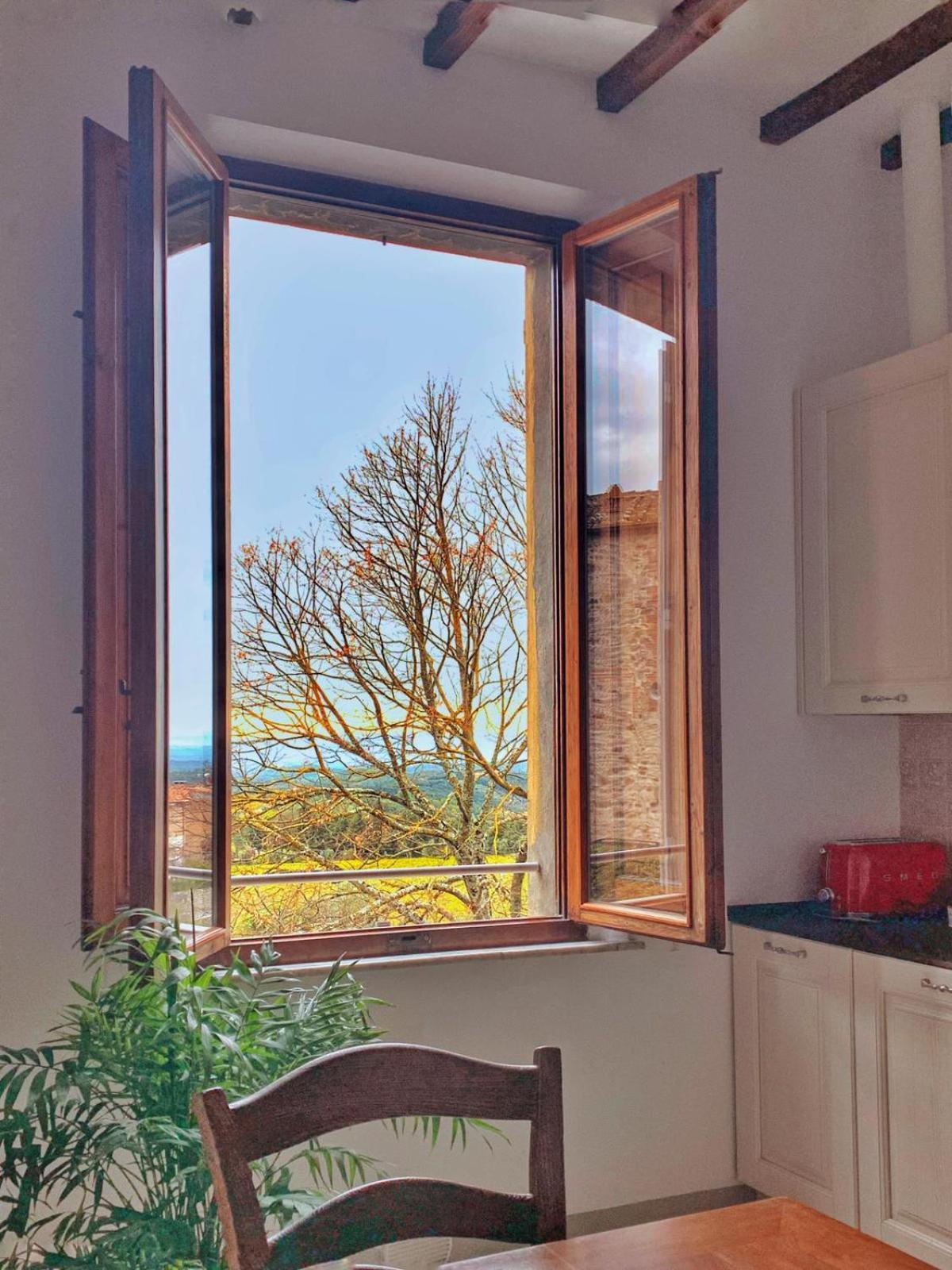 House With A View In Tuscany San Gusme Exteriör bild